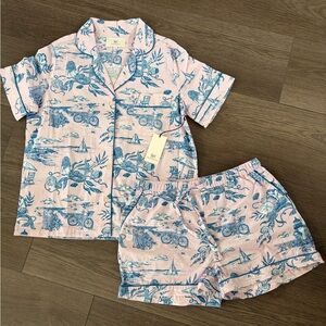 Printfresh Mermaid Toile Pajama Set
